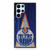 Edmonton Oilers Wooden Pattern Samsung Galaxy S22 Ultra Case