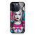 Harley Quinn Neon Mayhem Art iPhone 15 Pro Case