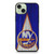 New York Islanders Wood Pattern iPhone 15 Plus Case