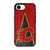 Calgary Flames Wooden Pattern iPhone 17e Case
