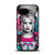 Harley Quinn Neon Mayhem Art Google Pixel 9A Case