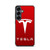 Tesla Silicon and Steel Samsung Galaxy S26 Case