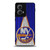 New York Islanders Wood Pattern Motorola Moto Edge 5G 2024 Case