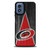Carolina Hurricanes Wood Pattern Motorola Moto G 5G 2024 Case