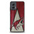 Arizona Coyotes Wood Pattern Motorola Moto G Power 5G 2024 Case