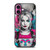 Harley Quinn Neon Mayhem Art iPhone 16 Plus Case
