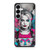 Harley Quinn Neon Mayhem Art Samsung Galaxy S25 Case