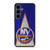 New York Islanders Wood Pattern Samsung Galaxy S25 FE Case