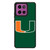 Miami Hurricanes 01 Motorola Moto G Play 2026 Case