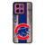 Chicago Cub Cubbie Blue and Red Wood Motorola Moto G Play 2026 Case