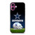Dallas Cowboys Helmet iPhone 16 Plus Case