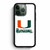 Miami Hurricanes 02 iPhone 13 Pro Max Case