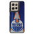Edmonton Oilers Wooden Pattern Motorola Moto G Power 2026 Case