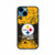 Steeler Pride Grunge iPhone 13 Mini Case