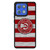 Atlanta Hawks Wooden Pattern Motorola Moto G Stylus 2026 Case