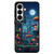 Mario Mushroom Night Castle Samsung Galaxy S26 Case