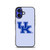 Kentucky Wildcats Logo iPhone 16 Case
