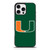 Miami Hurricanes 01 iPhone 16 Pro Max Case