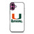 Miami Hurricanes 02 iPhone 16 Plus Case