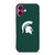 Michigan State Spartans iPhone 16 Plus Case