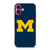 Michigan Wolverines 01 iPhone 16 Plus Case