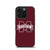 Mississippi State Bulldogs Logo iPhone 16 Pro Case