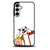 Calvin and Hobbes Making Faces Samsung Galaxy A16 5G Case