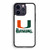 Miami Hurricanes 02 iPhone 14 Pro Case