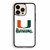 Miami Hurricanes 02 iPhone 14 Pro Max Case