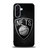 Brooklyn Nets Metal Pattern Samsung Galaxy A36 5G Case