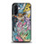 Pokemon stained glass pattern Samsung Galaxy A36 5G Case