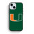 Miami Hurricanes 01 iPhone 15 Case