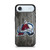 Colorado Avalanche Wooden Pattern iPhone Air Case