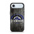 Colorado Rockies Wooden Pattern iPhone Air Case