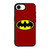 Batman Logo in Red iPhone 17e Case