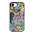 Pokemon stained glass pattern iPhone 17e Case
