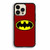 Batman Logo in Red iPhone 14 Pro Max Case