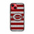 Cincinnati Reds Wooden Pattern iPhone 14 Case
