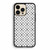 Louis Vuitton White Pattern iPhone 14 Pro Max Case
