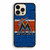 Miami Marlins Wooden Pattern iPhone 14 Pro Max Case