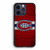 Montreal Canadiens Wooden Pattern iPhone 14 Pro Case