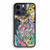 Pokemon stained glass pattern iPhone 14 Pro Case