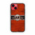 San Francisco Giants Wooden Pattern iPhone 14 Case