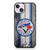 Toronto Blue Jays Wooden Pattern 02 iPhone 14 Plus Case