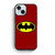 Batman Logo in Red iPhone 15 Case