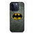 Batman Logo Wall Pattern iPhone 15 Pro Case