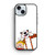 Calvin and Hobbes Making Faces iPhone 15 Case