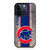 Chicago Cub Cubbie Blue and Red Wood iPhone 15 Pro Case