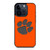 Clemson Tigers Claw 02 iPhone 15 Pro Case