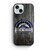 Colorado Rockies Wooden Pattern iPhone 15 Case